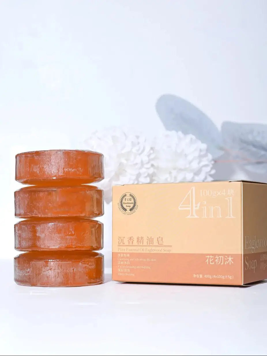 100g Agarwood Essential Oil Soap
