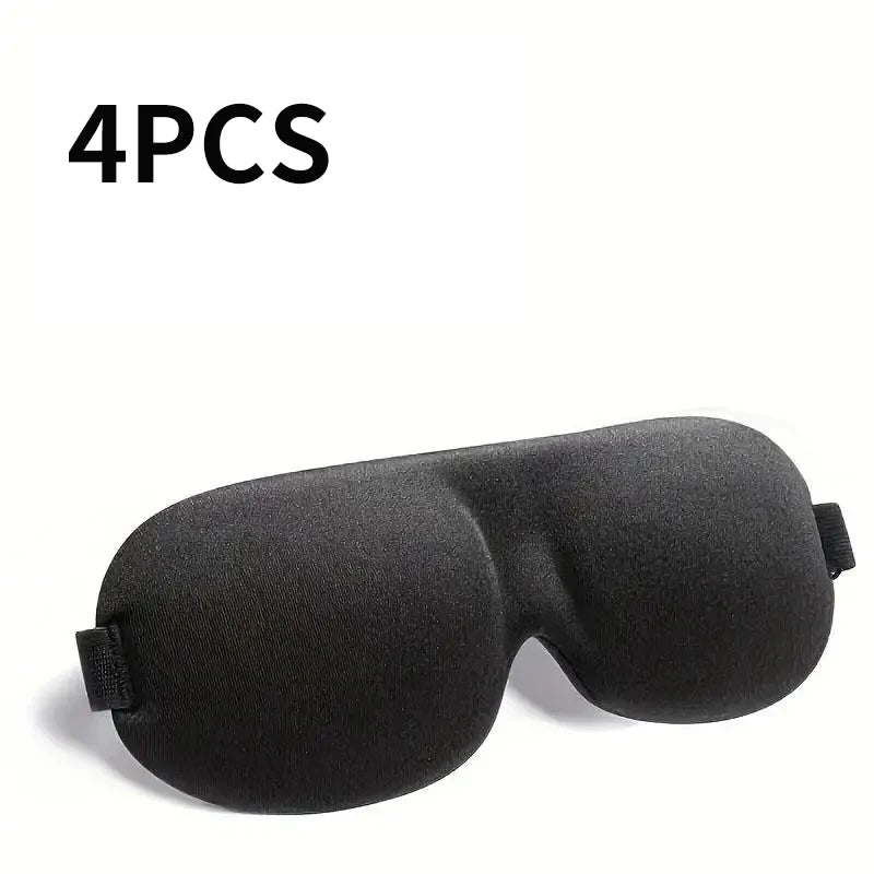 1PC/2PCS/4PCS Unisex Breathable 3D Sleep Mask