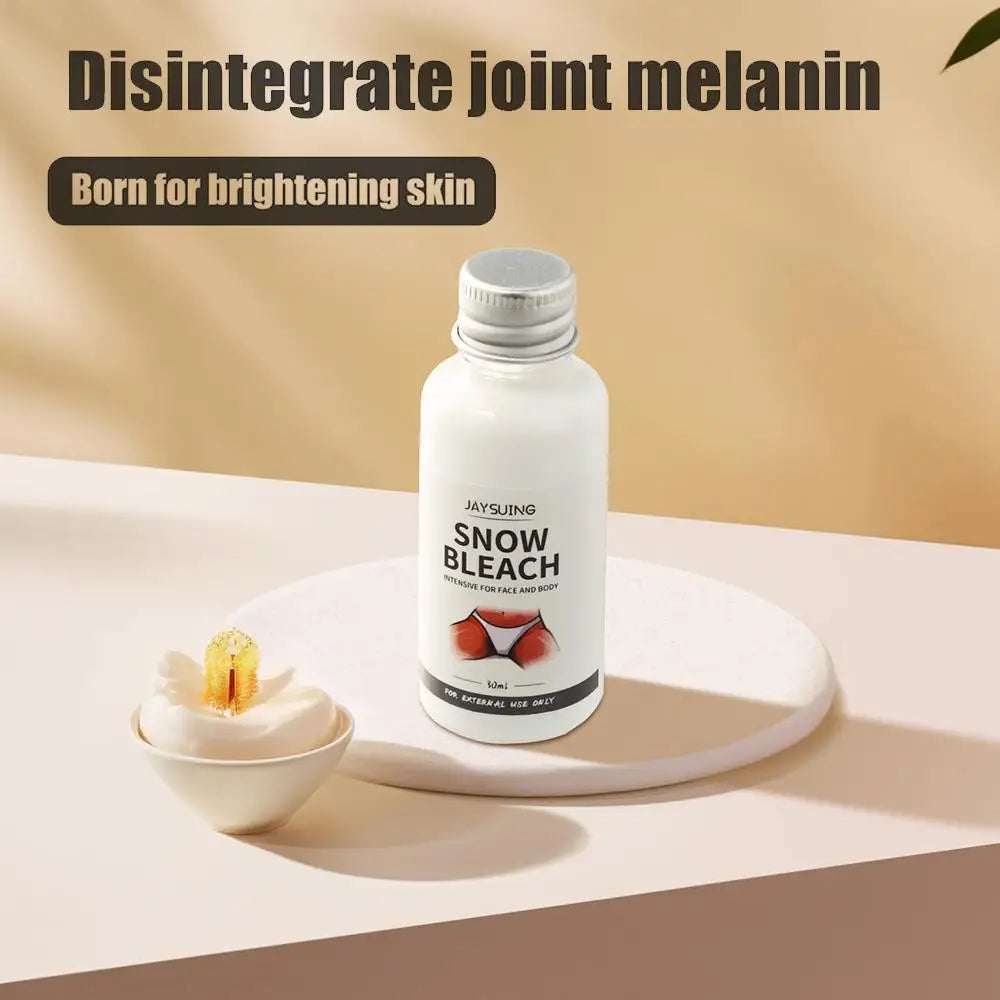 30ml Glowhite Snow Bleach Cream  Hyperpigmentation Lightens