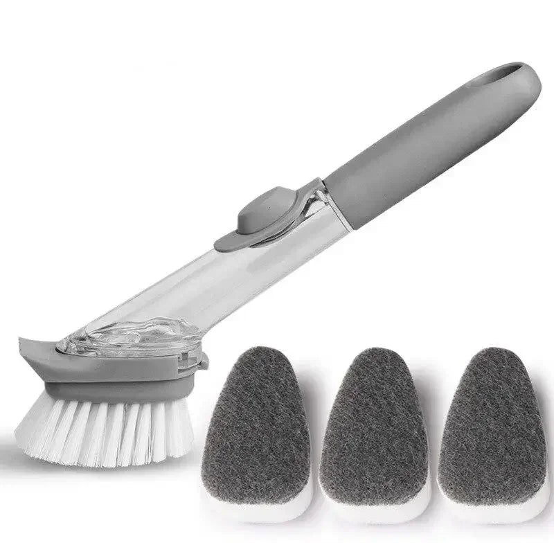 Refillable Liquid Cleaning Brush