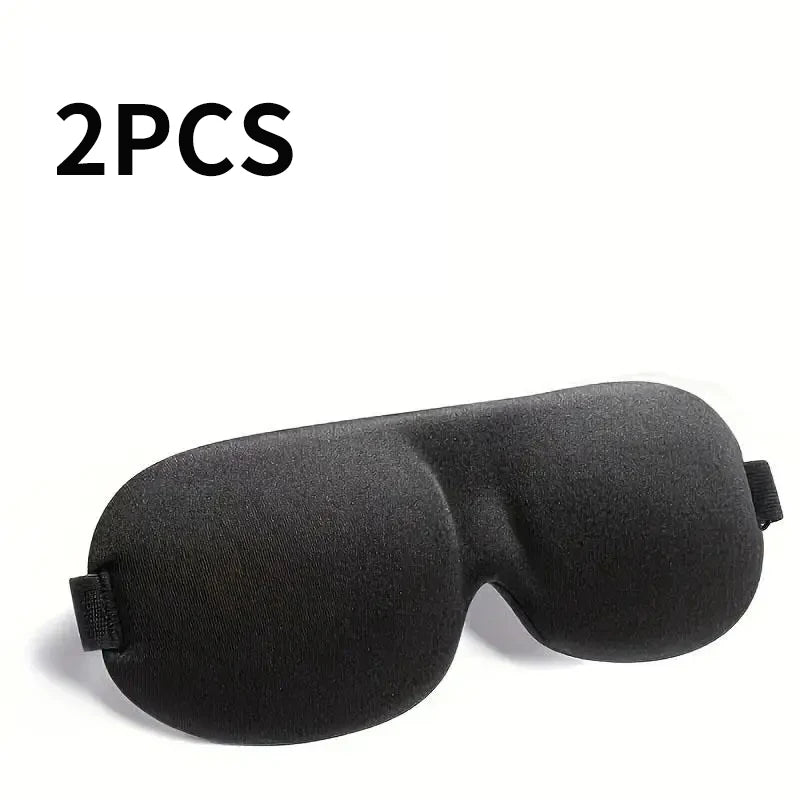 1PC/2PCS/4PCS Unisex Breathable 3D Sleep Mask