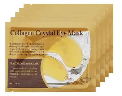 20Pcs=10Pairs Gold Collagen Crystal Eye Mask