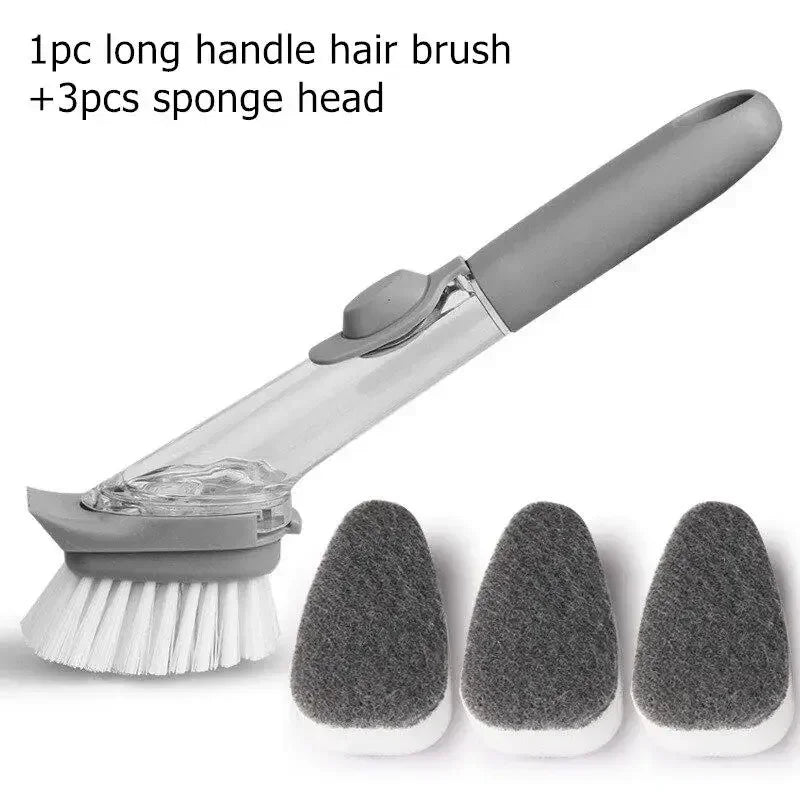 Refillable Liquid Cleaning Brush